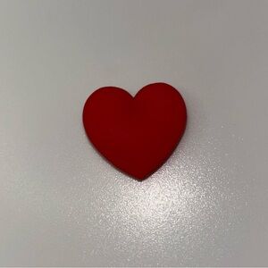 Red Heart Croc Charm